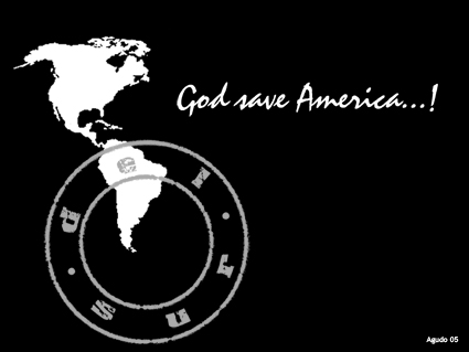 Poesía visual 71 - Dios salve a América