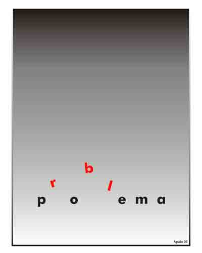 Poesía visual 160 - Poema / problema